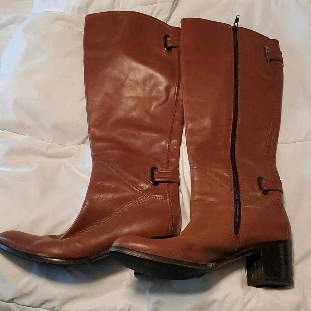 Vero Cuoio Knee High Brown Women's Boots 39 1/2